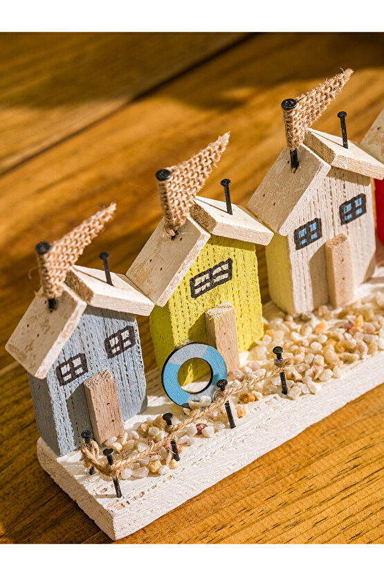 Ev Figürlü Dekoratif Obje 20 cm