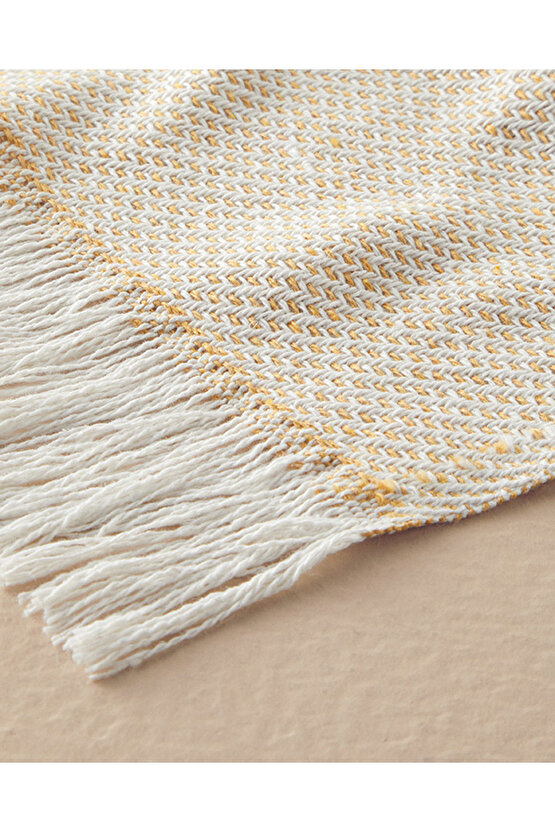 Caitlyn Koltuk Şalı Hardal