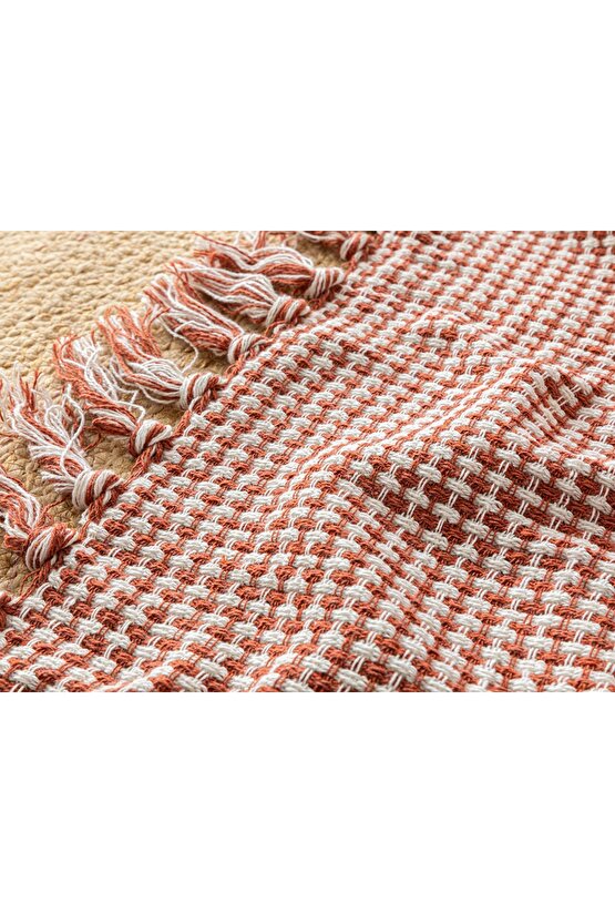 Dialine Koltuk Şalı 130x170 Cm Kırmızı