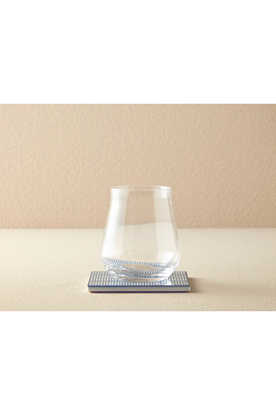 Blue Daisy Seramik Bardak Altlığı Mavi