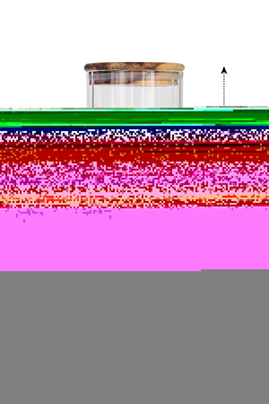 LCW HOME Renksiz Ahşap Kapaklı Cam Saklama Kabı 11 Cm