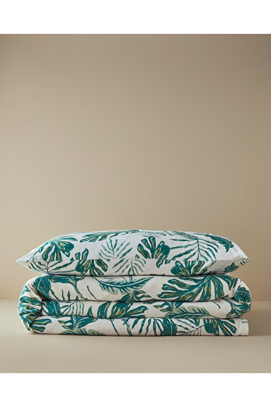 Tropical Breeze Tek Kişilik Pike Takımı Yeşil