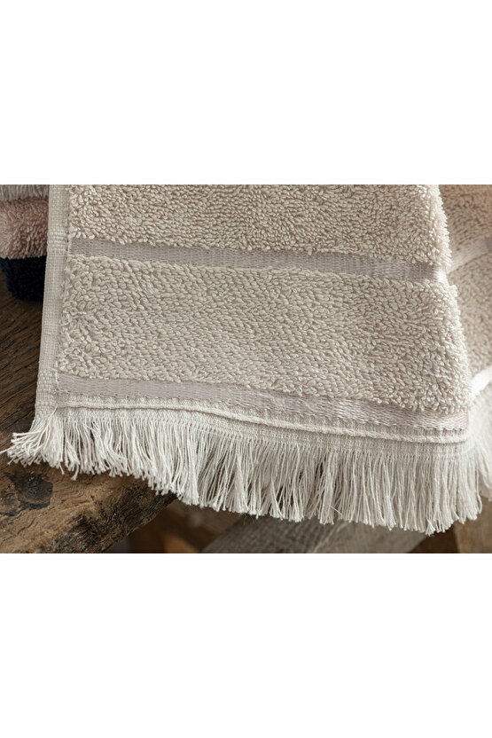 Vegan Pamuk El Havlusu 30x40 Cm Gri