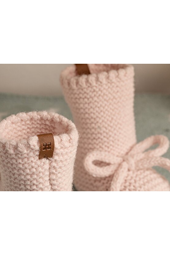 Natural Bebe Çorap 6-12 Ay Pembe
