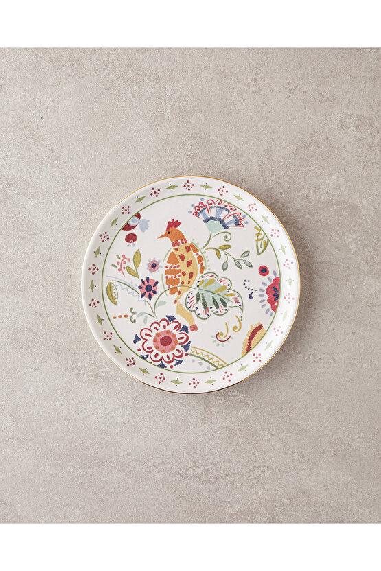 Angelo Seramik Pasta Seti 18 Parça 6 Kişilik Renkli