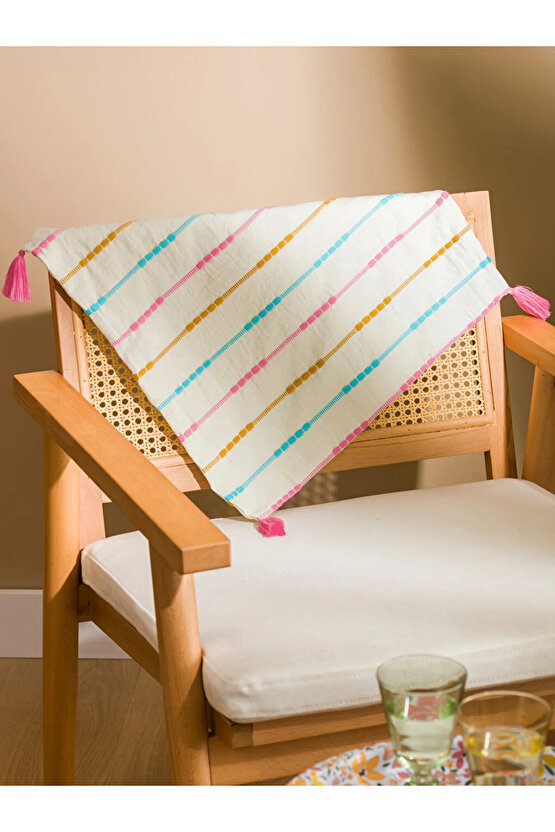 LCW HOME Püsküllü Kırlent Kılıfı 45x45 Cm