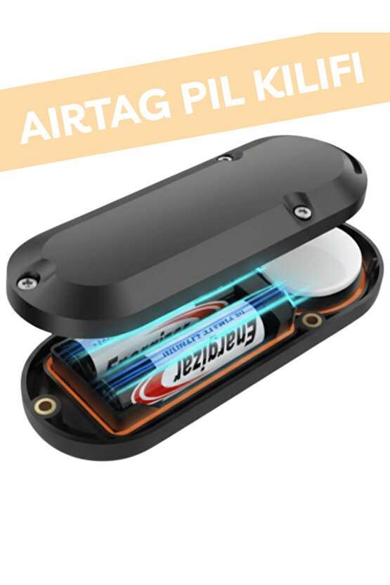Airtag Pil Süre Arttırıcı 10 Yıl Pil Ömrü Kesintisiz Taşınabilir Pratik Araç Çocuk Yaşlı Motor Takip