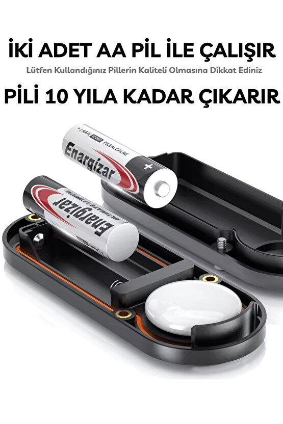 Airtag Pil Süre Arttırıcı 10 Yıl Pil Ömrü Kesintisiz Taşınabilir Pratik Araç Çocuk Yaşlı Motor Takip