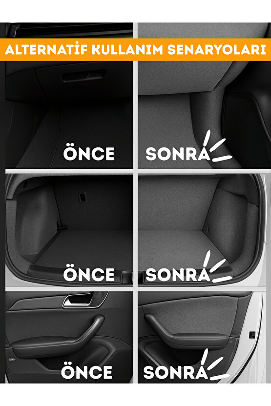 Kendinden Yapışkanlı Torpido Kaplaması Keçe Oto Kapı Bagaj Dayanıklı Uzun Ömürlü Araç Kaplama 3mm