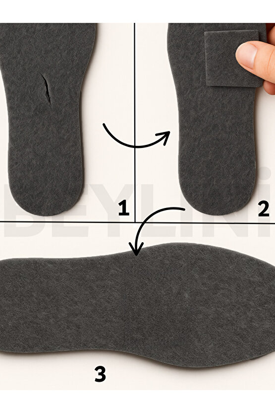 1 Adet Ayakkabı Tamir Keçe Kendinden Yapışkanlı Onarım Bandı Kare Delik Onarım Yaması Spor Ayakkabı