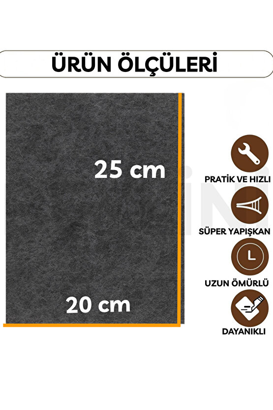 1 Adet Ayakkabı Tamir Keçe Kendinden Yapışkanlı Onarım Bandı Kare Delik Onarım Yaması Spor Ayakkabı