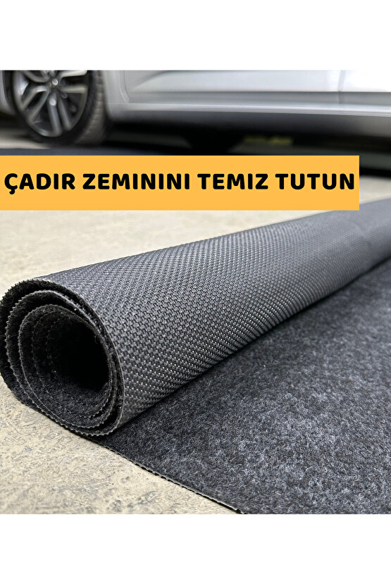 Kamp Matı Çadır Halısı Kaymaz Su Geçirmez Zemin Koruyucu Çadır İçi Dışı Kullanıma Uygun 147x183