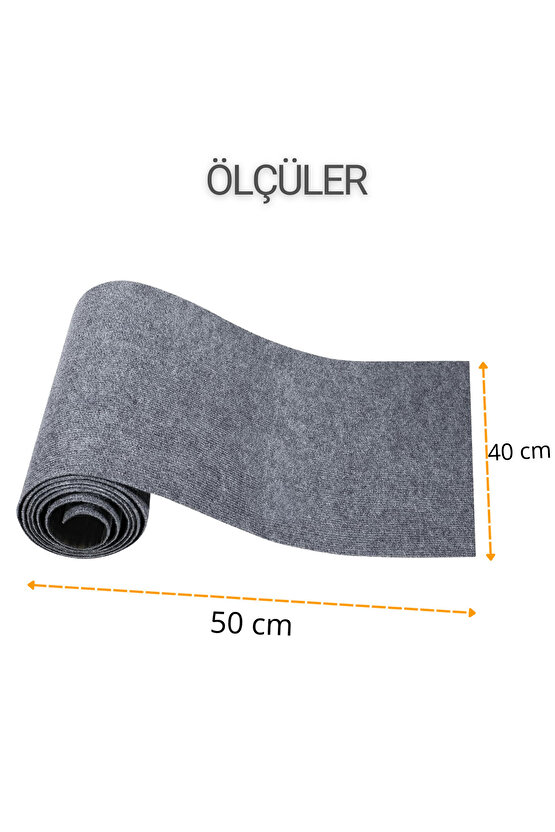 Kedi Tırmalama Halısı Yapışkanlı Her Yüzeye Uygulanabilir Kesilebilir Mobilya Koruyucu Mat (40X50)