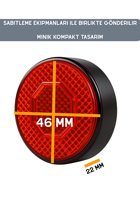 Bisiklet Takip Cihazı Reflektör GPS IOS Android Uyumlu Airtag Geçmişe Dönük (5-10 Dakika Aralıklı)