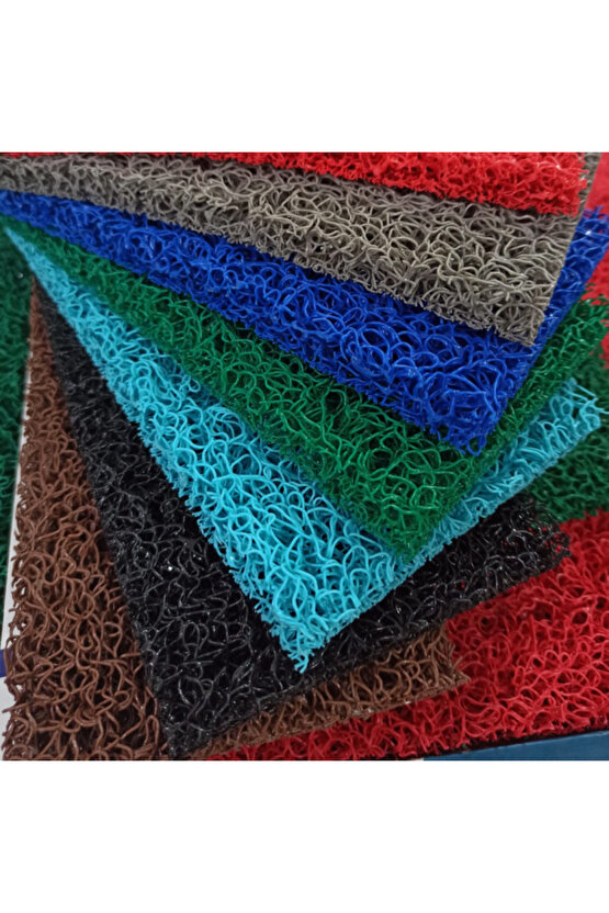 Kıvırcık Paspas İç Dış Zemin Halı Yolluk Kapı Önü Havuz Banyo Duş İş Yeri Apartman Paspası 12mm