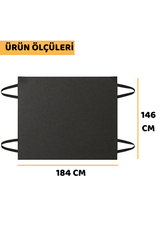 Evcil Hayvan Araba Koltuk Örtüsü Su Geçirmez Dayanıklı Hamak Tasarım Arka Koltuk Koruyucu 145x185 CM