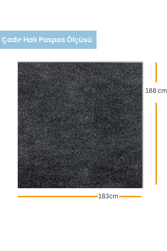 Kamp Matı Çadır Halısı Kaymaz Su Geçirmez Zemin Koruyucu Çadır İçi Dışı Kullanıma Uygun