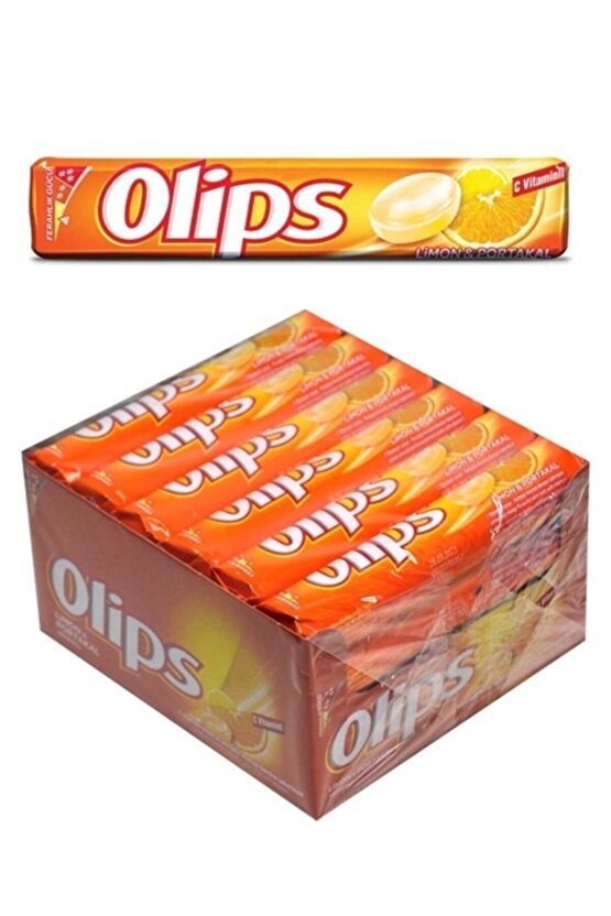 Stick Şeker Portakal & Limon Aromalı 28gr 24 Adet