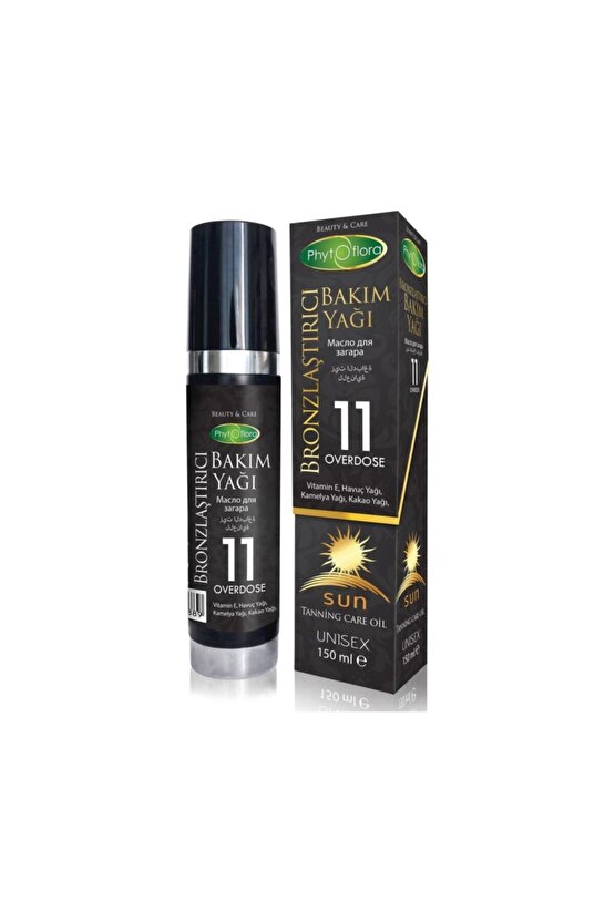 Bronzlaştırıcı Bakım Yağı 11 Overdose 150ml