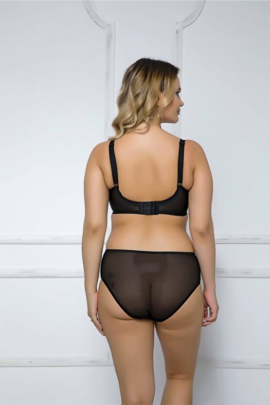 2168 Toparlayıcı 2 Beden Küçülten Balensiz Sütyen Siyah