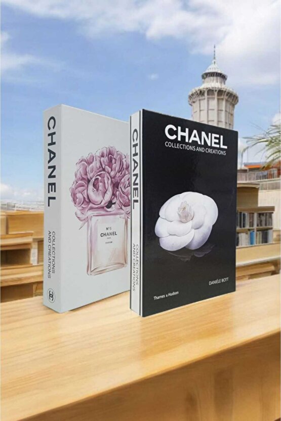 Dekoratif Kitap Görünümlü Kutu 2li Set Decorative Book Looking Box