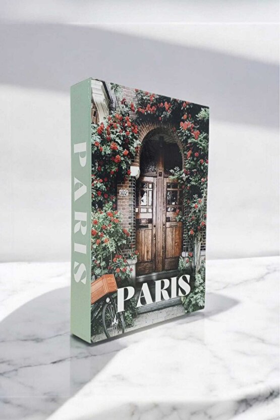 Dekoratif Kitap Görünümlü Kutu 2li Set Decorative Book Looking Box