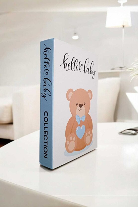 Dekoratif Kitap Görünümlü İçi Açılabilir Kutu 2 Adet