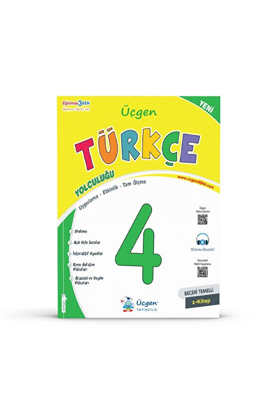 4.SINIF–BECERİ TEMELLİ İLKOKUL SETİ (Türkçe–Matematik–Fen–Sosyal–Ölçme ve İzleme–Hafta Sonu)