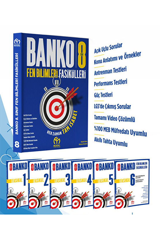 BANKO 8.SINIF FEN BİLİMLERİ FASİKÜLLERİ
