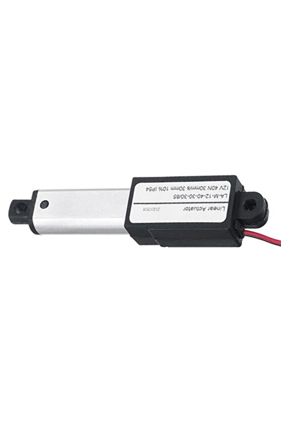 Alüminyum 40n 30mms 30mm Açılır Uzunluk 12v Dc Mini Lineer Motor