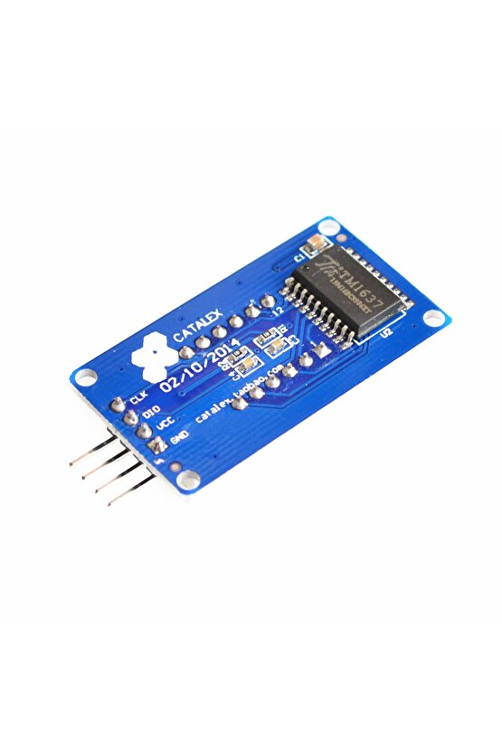 Emes Robotik Tm1637 4 Hane 4 Digit Dijital Seri 7 Segment Ekran Saat Iıc Tm1637 4 Modül