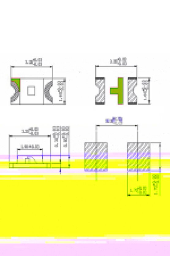 1206 Smd Led - Mavi Renk - 10 Adet