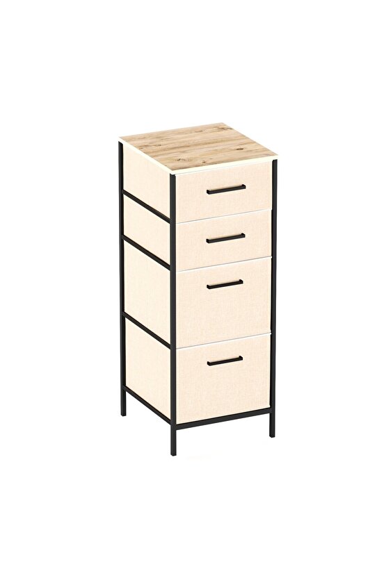 Çocuk 4 Çekmeceli Komodin Sehpa