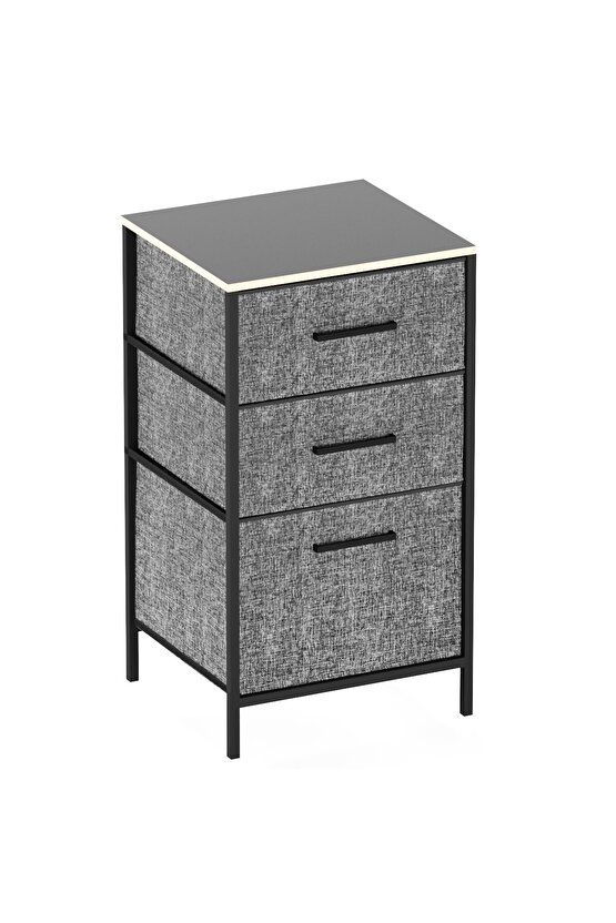 Çocuk 3 Çekmeceli Orta Boy Komodin Sehpa