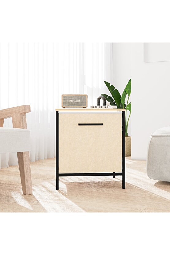 Çok Amaçlı Dolap 1 Çekmeceli Komodin Sehpa