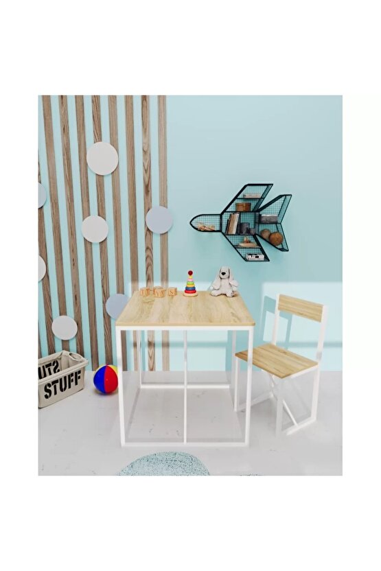 Aktivite Masası Çocuk Etkinlik Oyun Çalışma Masa ve Sandalye