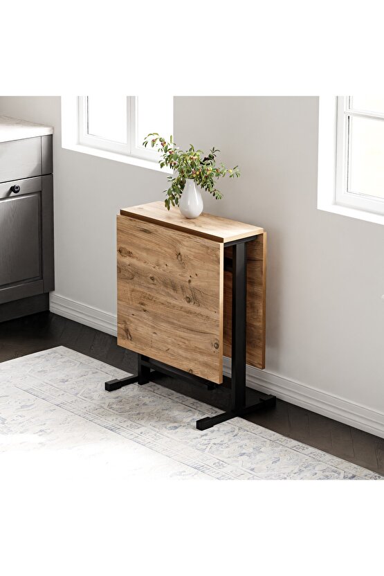 Katlanır Masa Mutfak Masa Kanatlı Kırma Masa