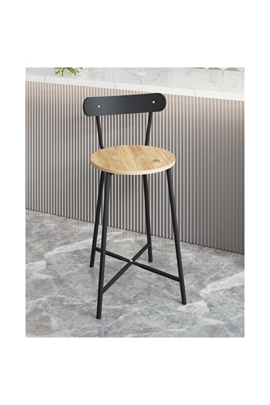 Bar Sandalyesi Oval Mutfak Taburesi