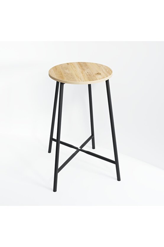 Bar Sandalyesi Bar Taburesi Mutfak Sandalyesi Çam 1522