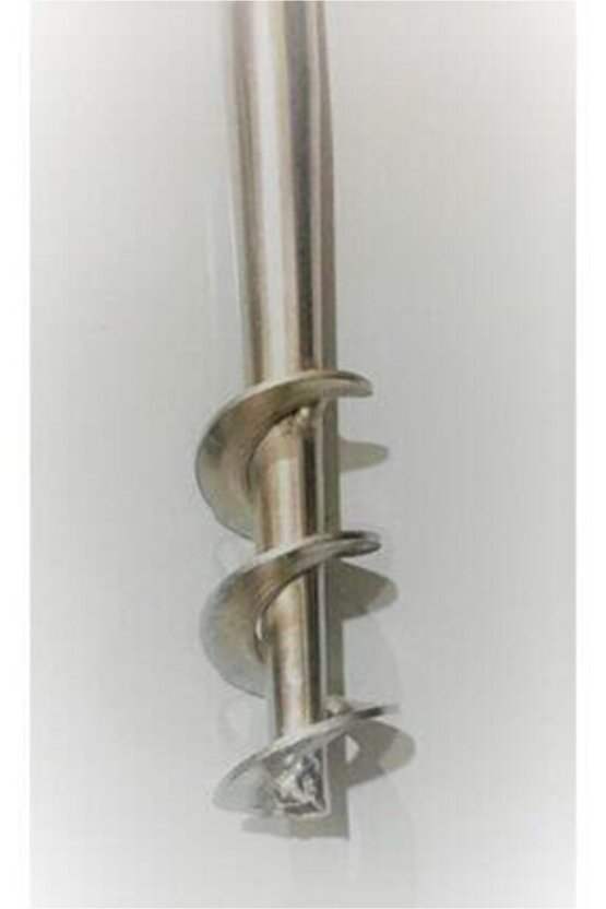 Metal Sıkma Aparatlı Bahçe Plaj Demir Kazığı Şemsiye Kazığı