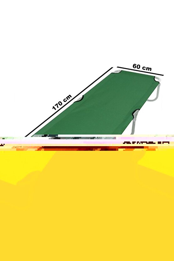 Şezlong Kamp Plaj Yatağı Kamp Yatağı 2 Katlı 1012