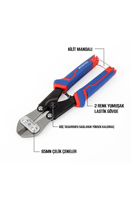 WP216001 200mm Profesyonel Tel Kesme Makası