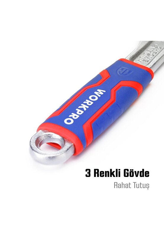 WP272011 200mm Cr-V Profesyonel Kurbağacık Anahtar