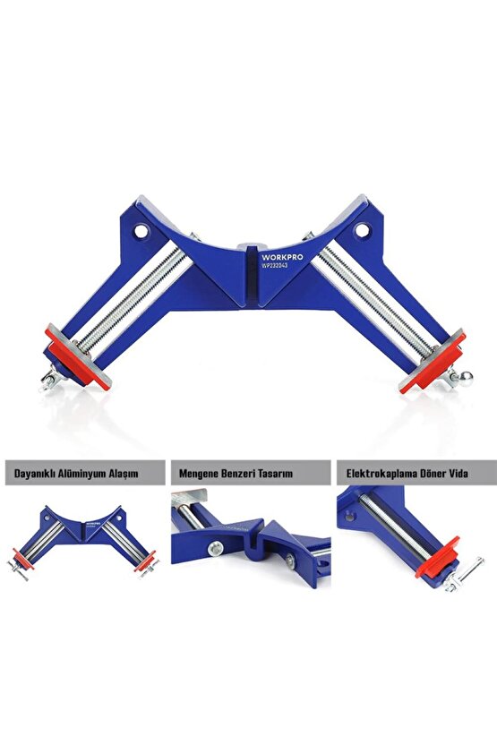 WP232043 75mm 90° Profesyonel Köşe İşkence