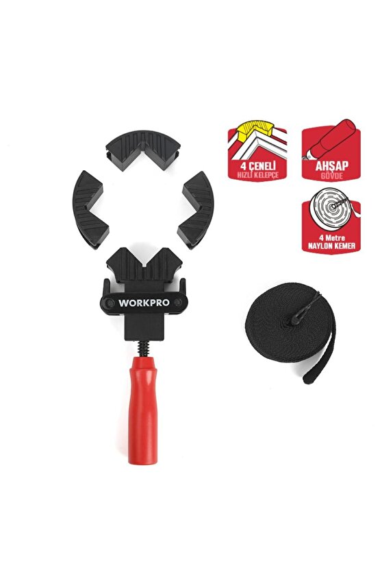 WP232044 4M Ayarlanabilir Bant Tipi Dört Köşeli Profesyonel İşkence