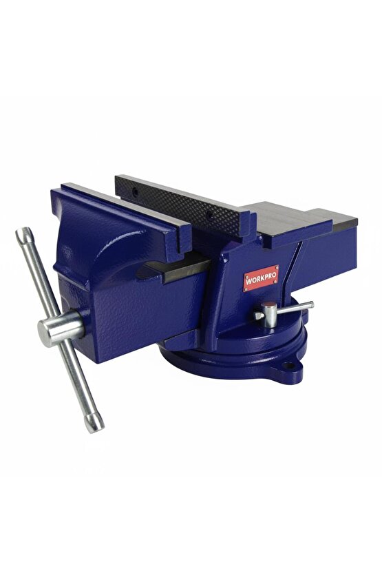 WP233005 100mm 360° Döner Tabanlı Örslü Profesyonel Tezgâh Mengene