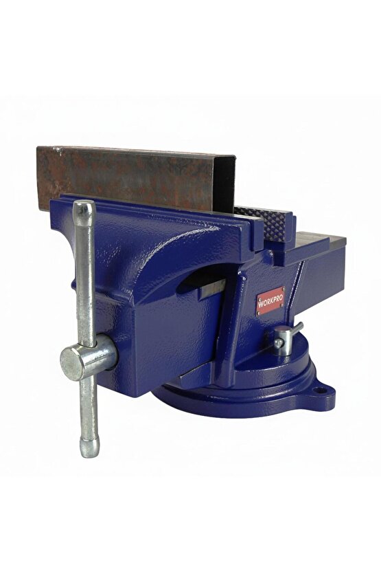 WP233005 100mm 360° Döner Tabanlı Örslü Profesyonel Tezgâh Mengene