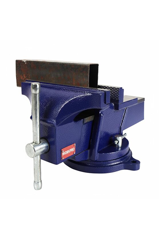 WP233006 125mm 360° Döner Tabanlı Örslü Profesyonel Tezgâh Mengene