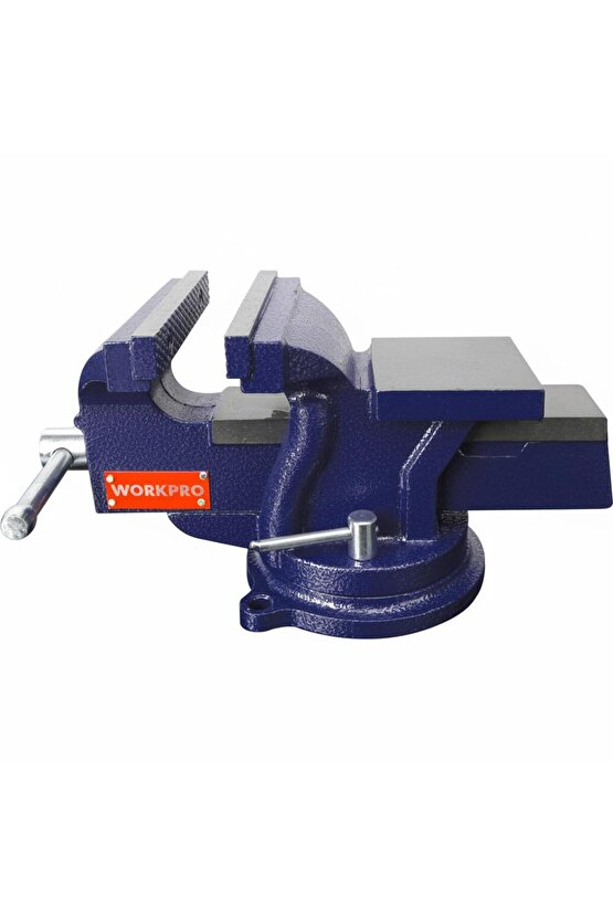 WP233006 125mm 360° Döner Tabanlı Örslü Profesyonel Tezgâh Mengene