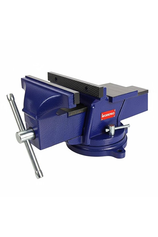 WP233006 125mm 360° Döner Tabanlı Örslü Profesyonel Tezgâh Mengene